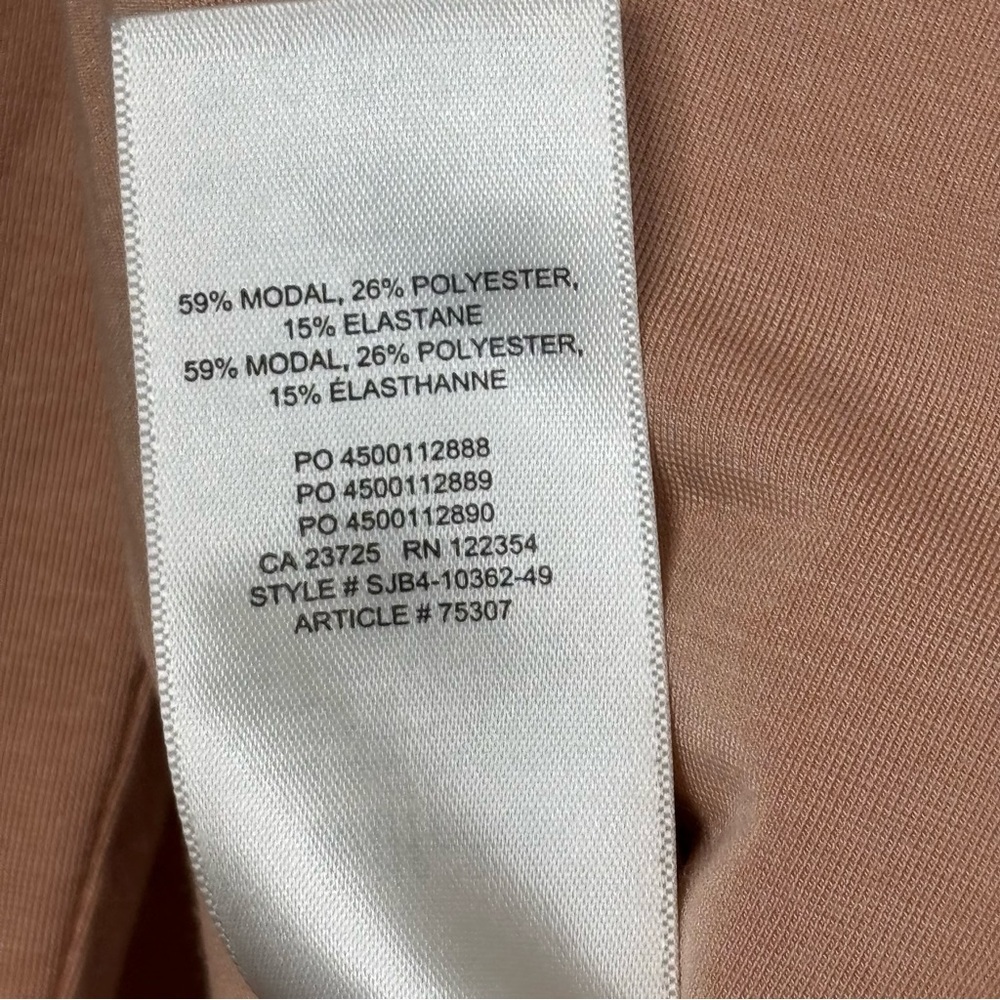 Wilfred Sonnet Blouse Long Sleeve Peachy Beige Large - Picture 4 of 8